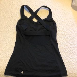 Lululemon black tank